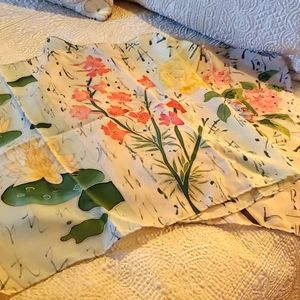 Redfish Design silk scarf